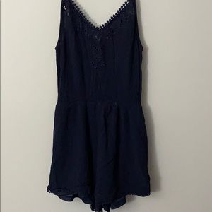 Sleeveless romper